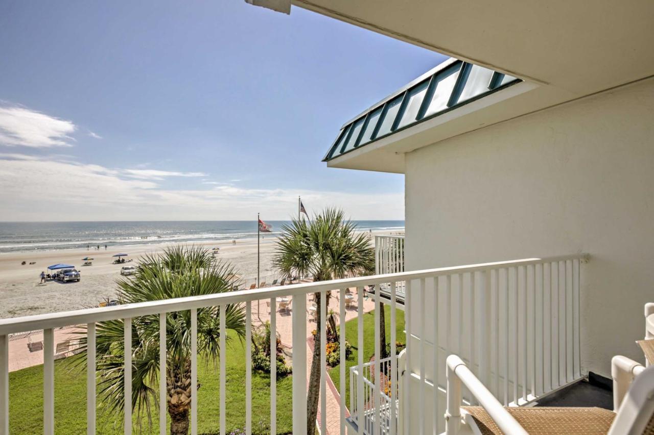 Daytona Beach Studio With Oceanfront Balcony And Pool! Zewnętrze zdjęcie