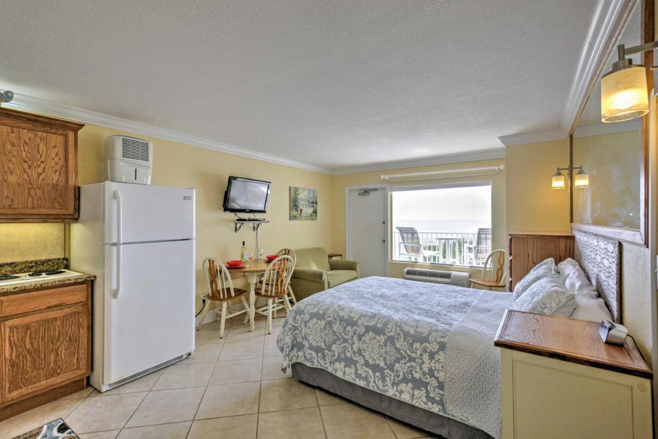 Daytona Beach Studio With Oceanfront Balcony And Pool! Zewnętrze zdjęcie