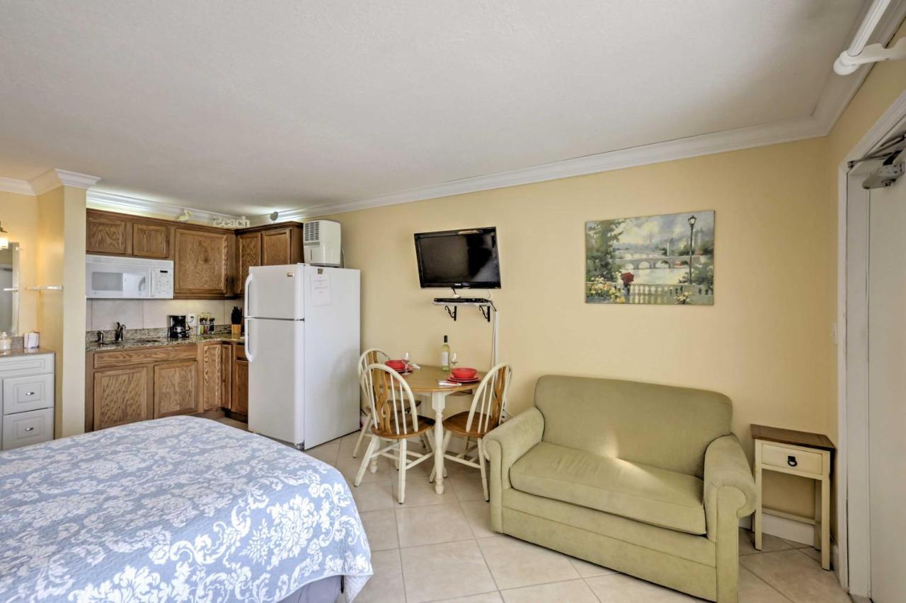 Daytona Beach Studio With Oceanfront Balcony And Pool! Zewnętrze zdjęcie