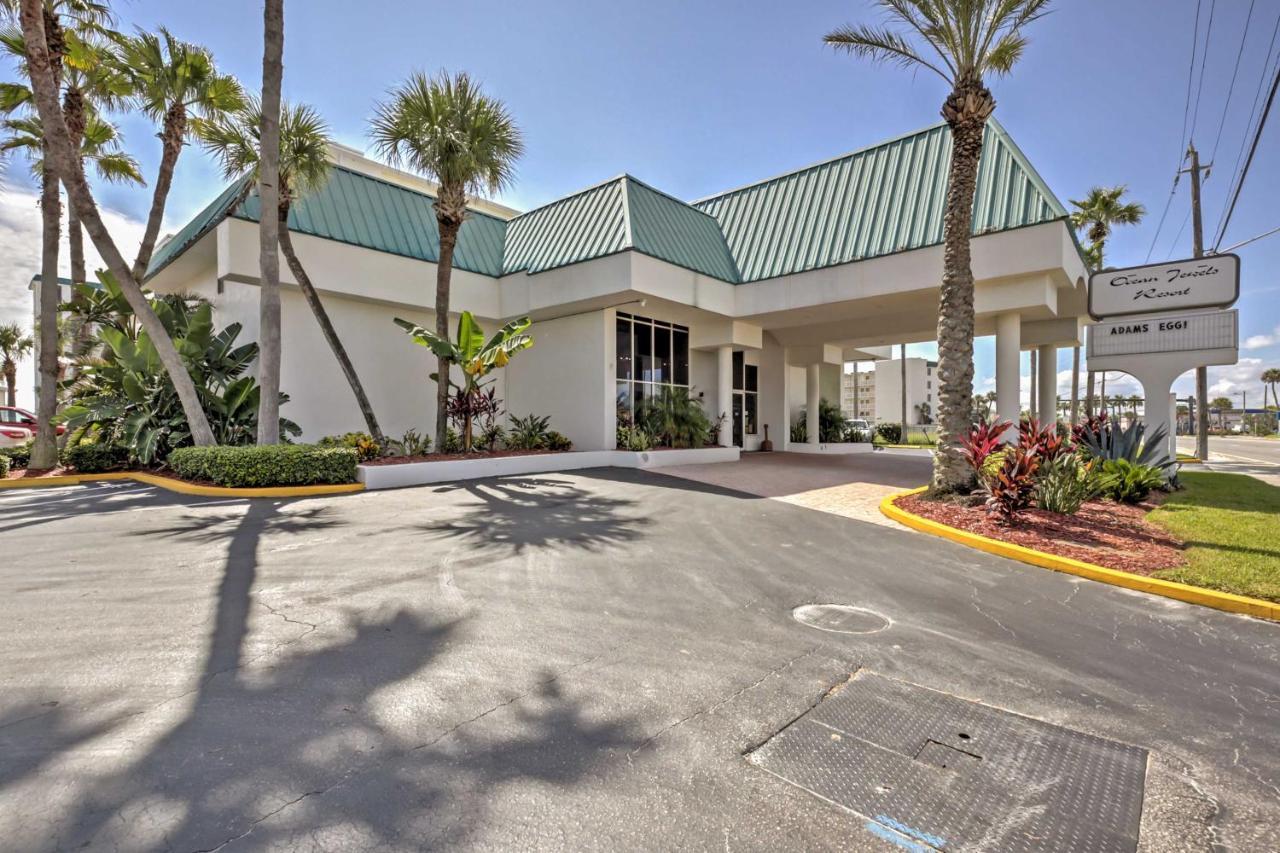 Daytona Beach Studio With Oceanfront Balcony And Pool! Zewnętrze zdjęcie