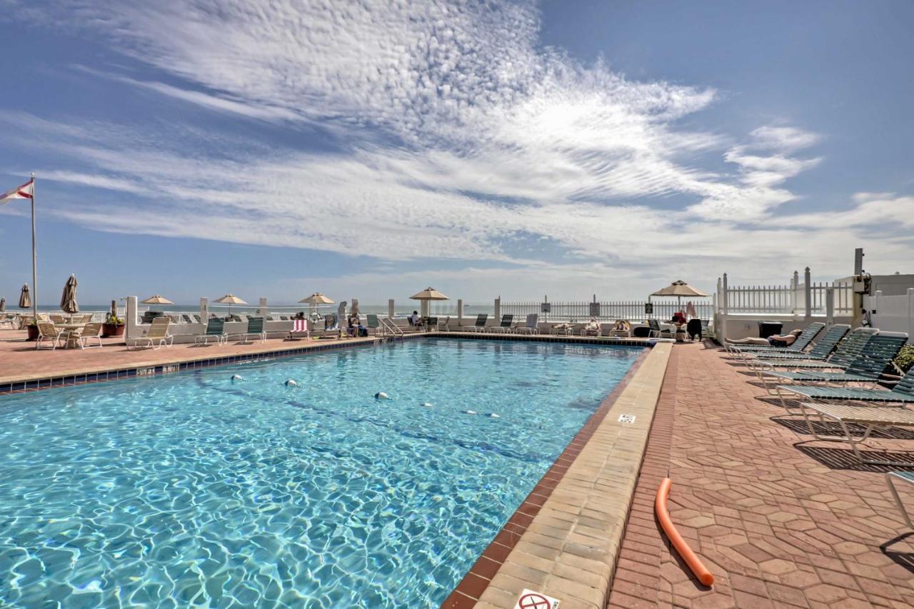 Daytona Beach Studio With Oceanfront Balcony And Pool! Zewnętrze zdjęcie