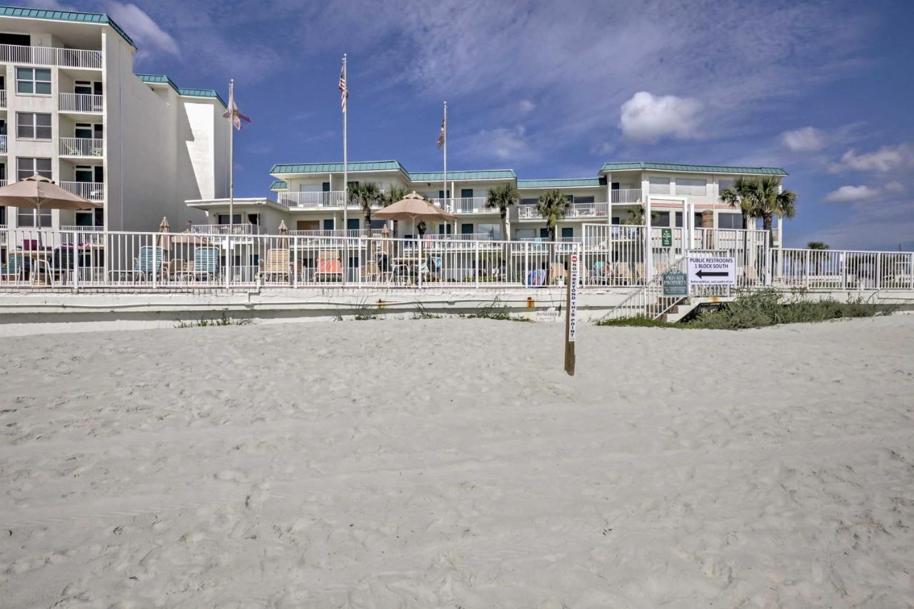 Daytona Beach Studio With Oceanfront Balcony And Pool! Zewnętrze zdjęcie